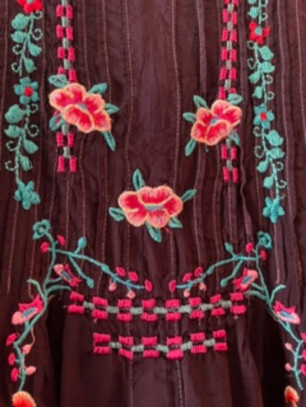Johnny Was Embroidered Blouse - Picture 5 of 6